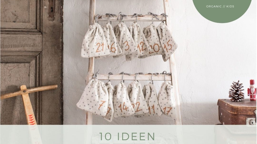 Nachhaltiger Adventskalender für Kinder