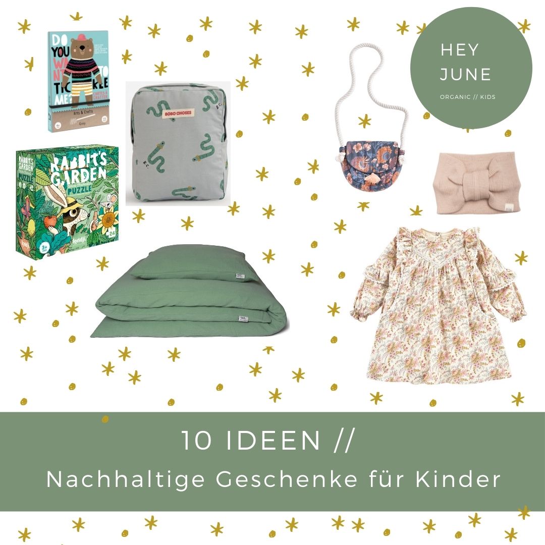 Nachhaltige Geschenke für Kinder - 10 Ideen