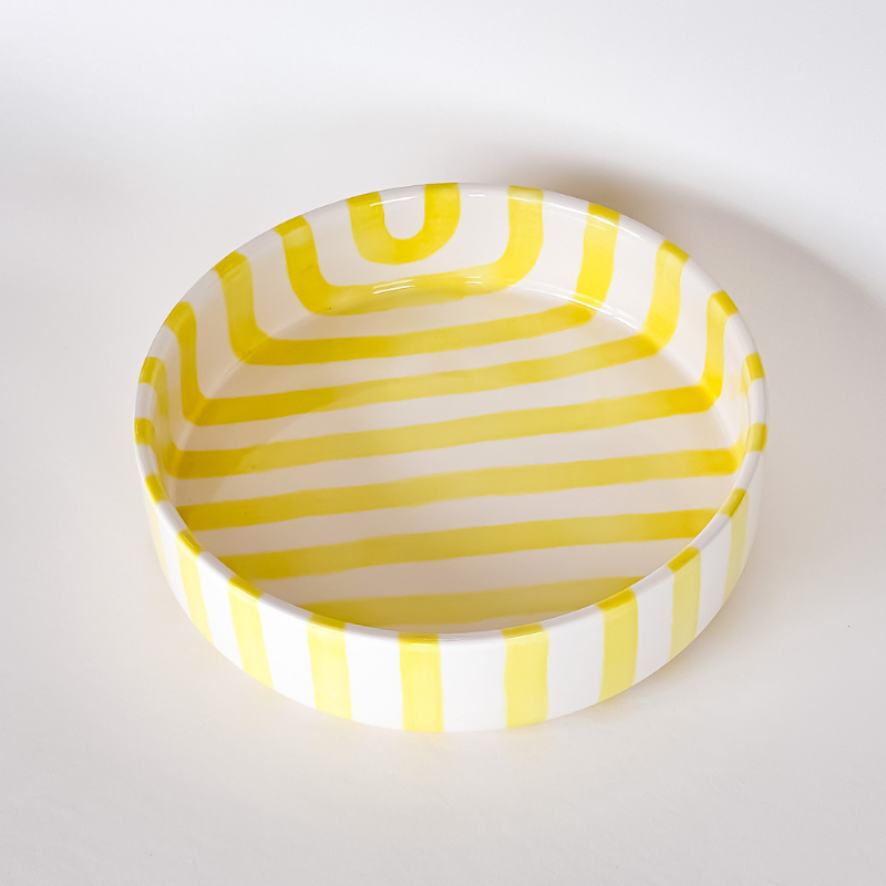 Große Schale Stripes | Magazin Minori