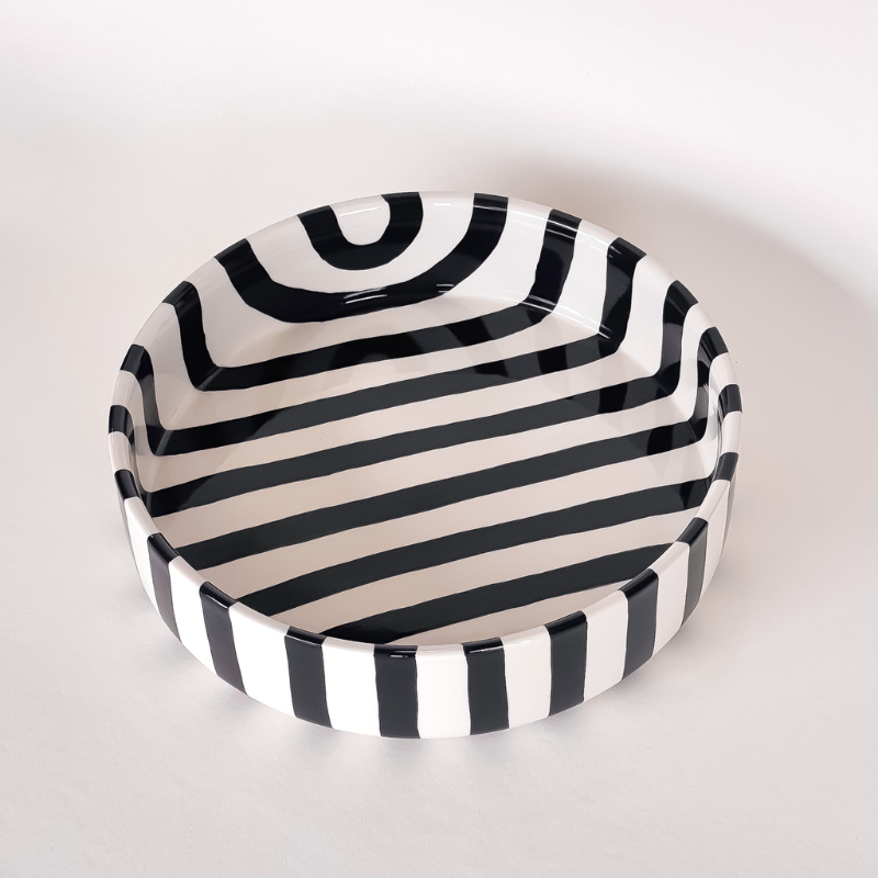 Große Schale Stripes | Magazin Minori
