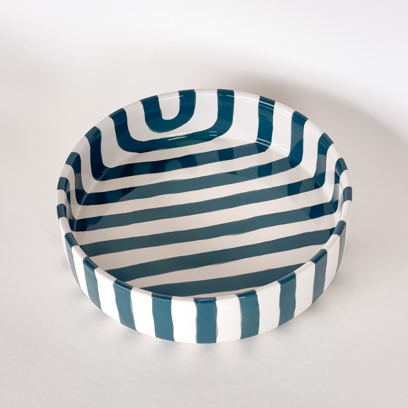 Große Schale Stripes | Magazin Minori