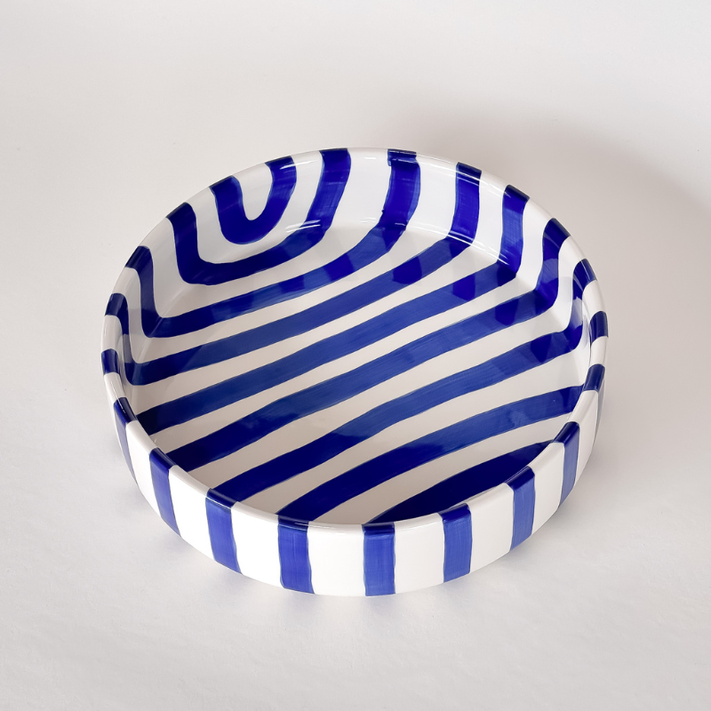 Große Schale Stripes | Magazin Minori