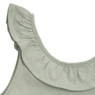 🌿 Top mit Rüschen aus Bio Baumwolle von MINIMALISMA - hellgrün