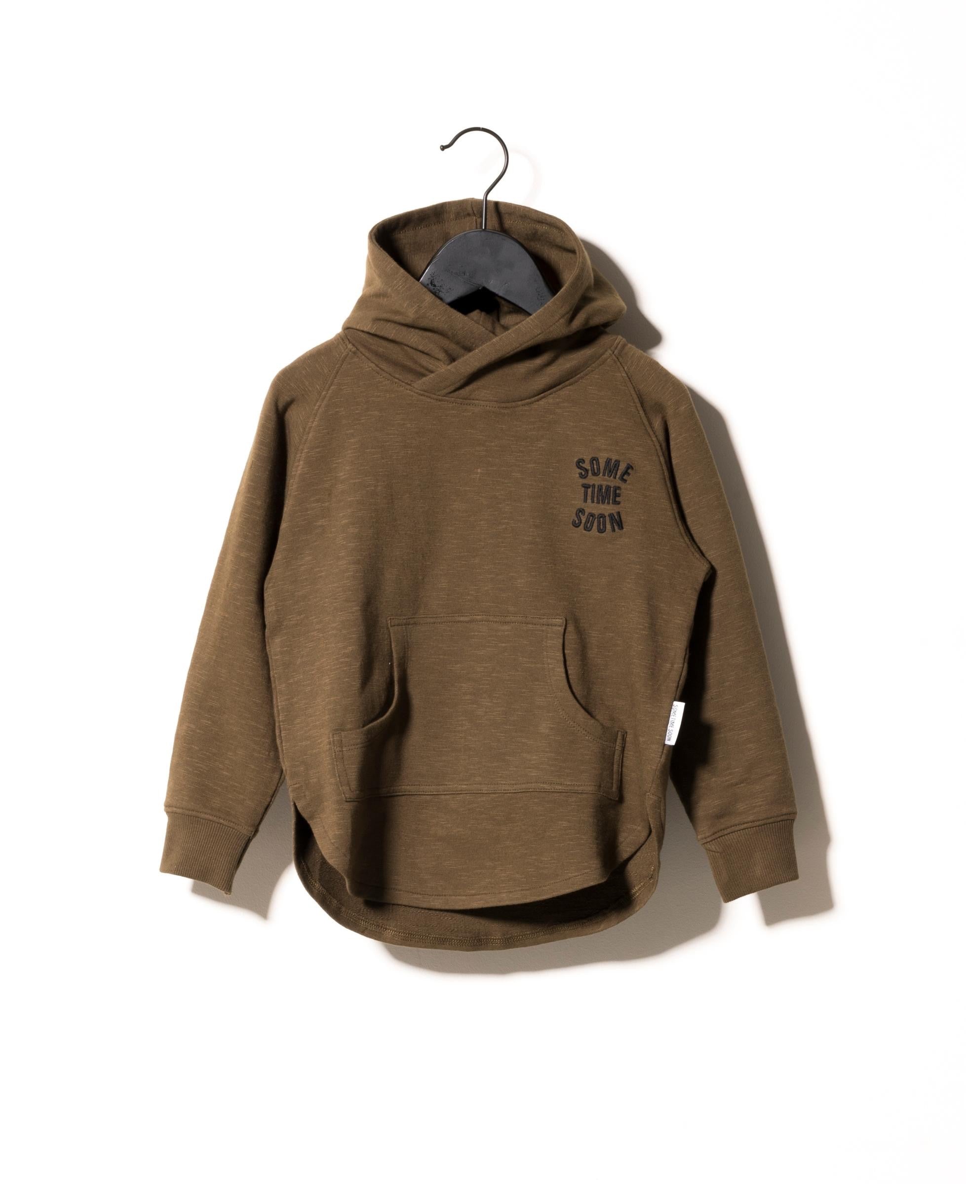 Hey June - Hoddie in olivgrün