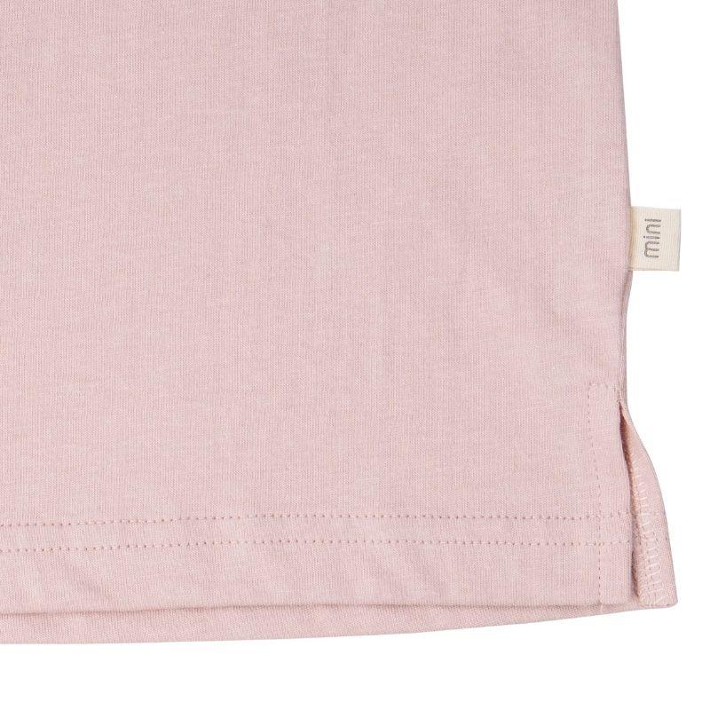 Angenähtes Label Minimalisma T-Shirt Lin I Kinder T-Shirt Bio Baumwolle lotus von hinten