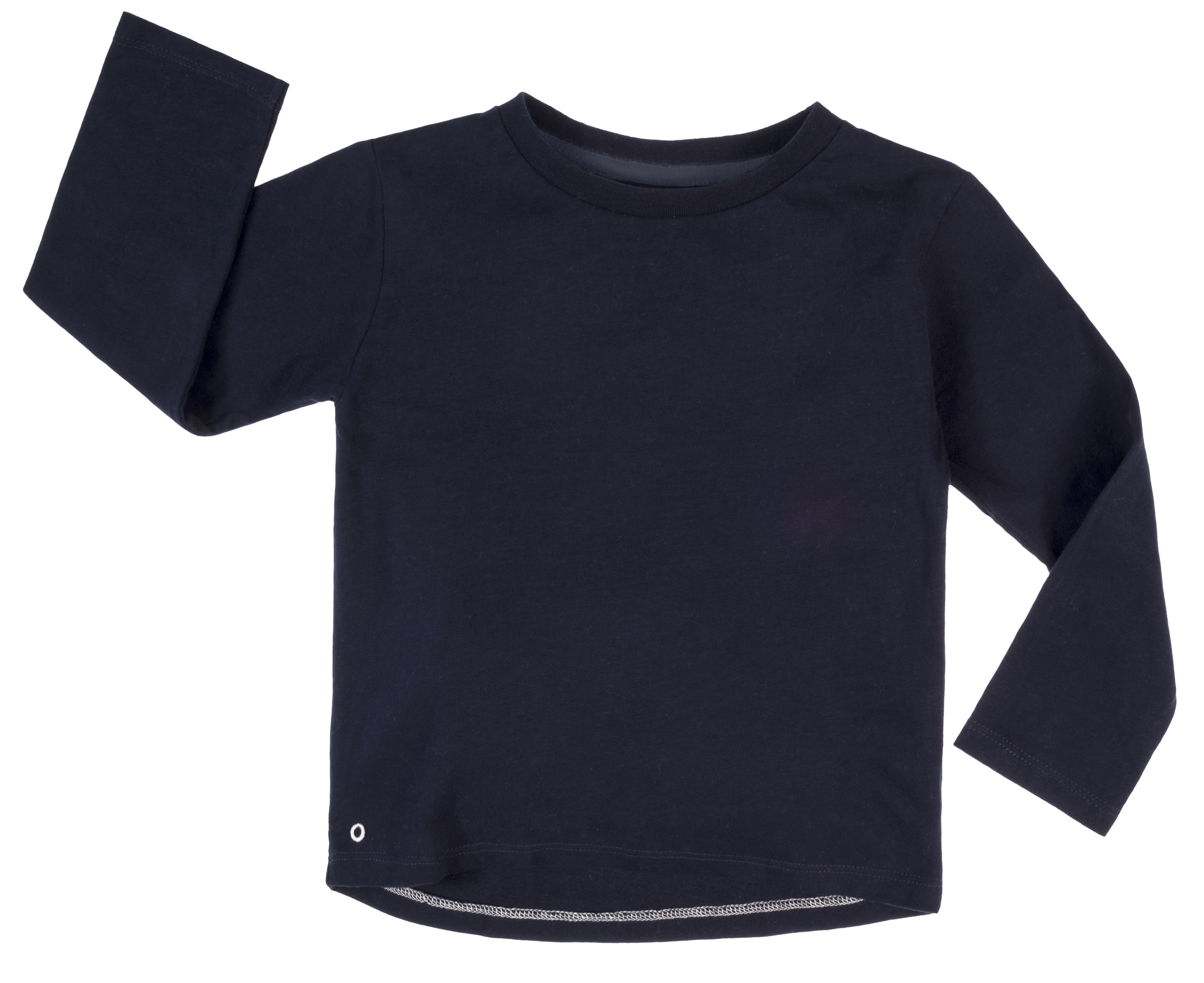 HeyJune Shop 🌿 ORBASICS- Langarmshirt aus Bio Baumwolle in nachtblau