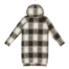 Little Hedonist Hooded Sweat Dress Rudi Flanel Jaqcuard | Kinder Flanellkleid