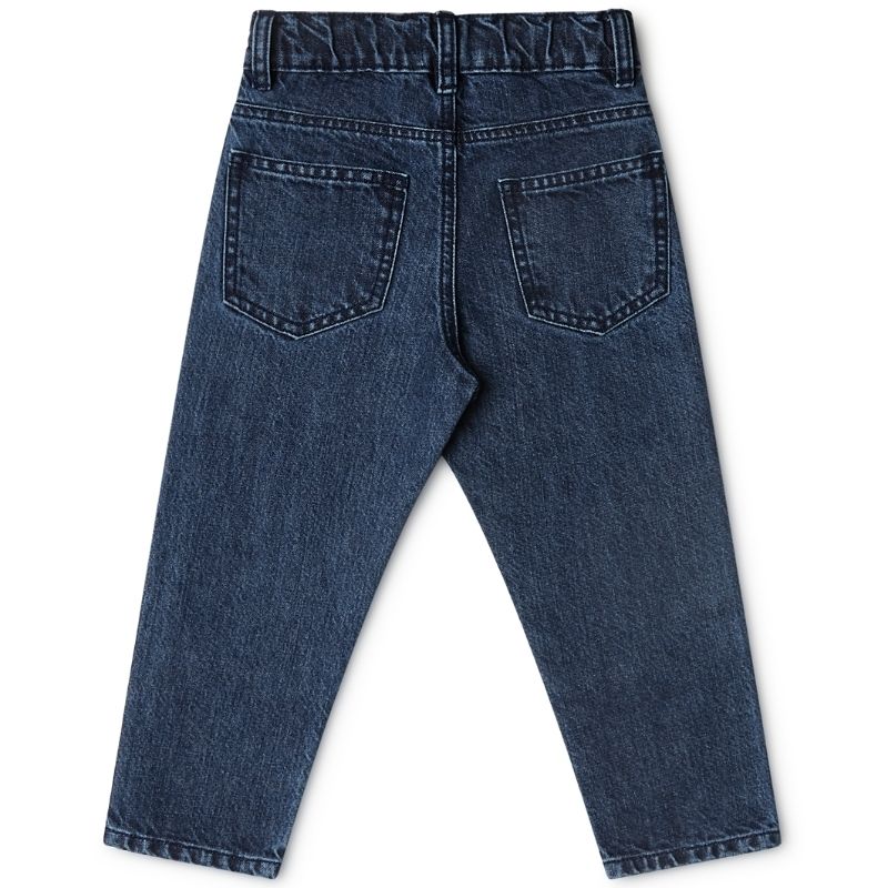 Bio Jeans für Kinder von hinten