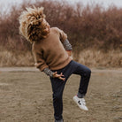 Junge in Bio Jeans Kinder