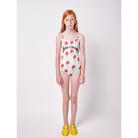 Mädchen in Bobo choses petunia all over swimsuit | Bio Mädchen Badeanzug