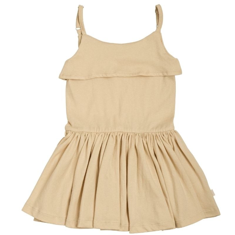Minimalisma Lis | Mädchen Kleid in soya