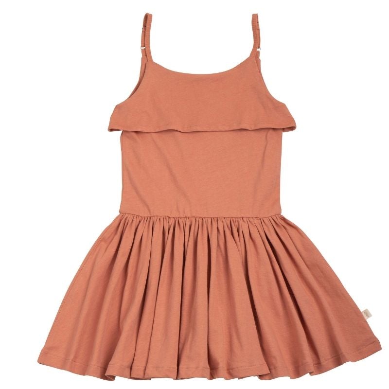 Minimalisma Lis | Mädchen Kleid tan