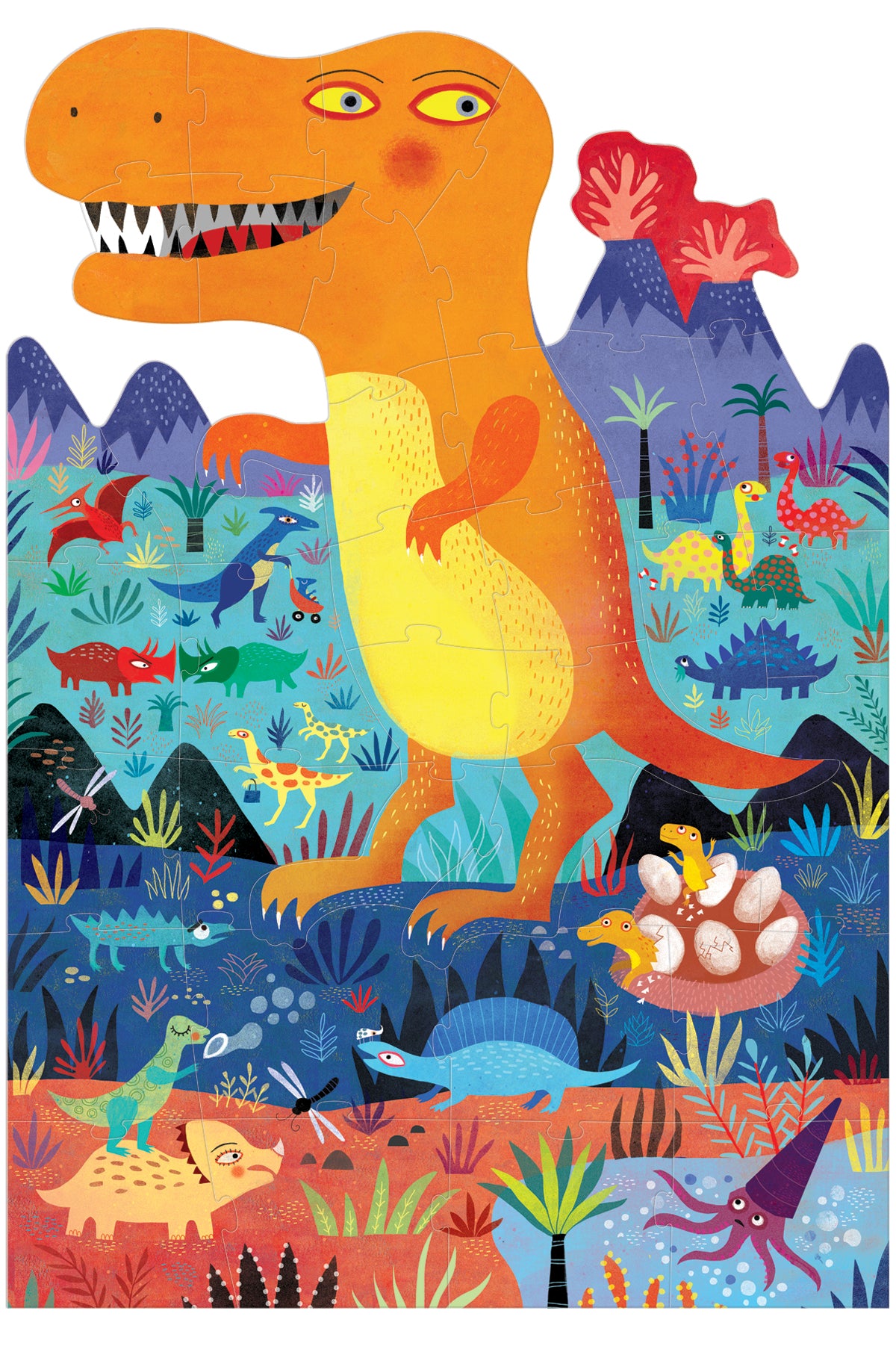 🌿 Dinosaurierpuzzle von Londji - MY T-REX PUZZLE