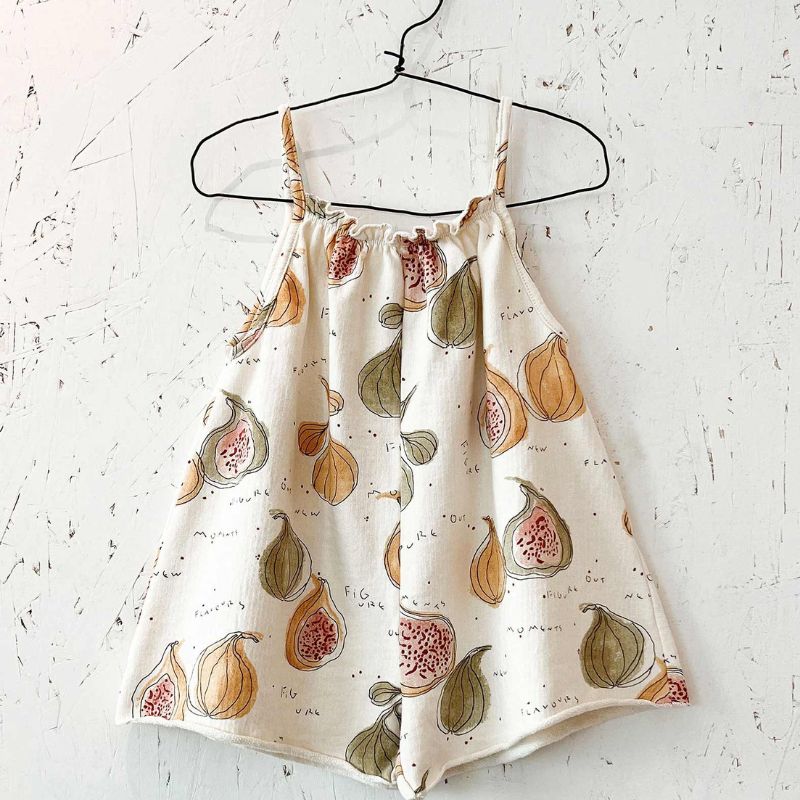 Play up Printed Fleece Dungaree | Kinder Latzhose