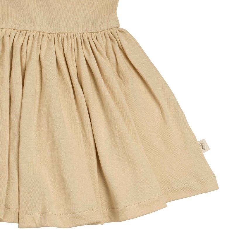Schwingender Rock Minimalisma Lis | Mädchen Kleid in soya