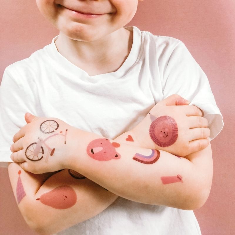 dermatologisch getestete Klebetattoos & nachhaltige Sticker für Kinder