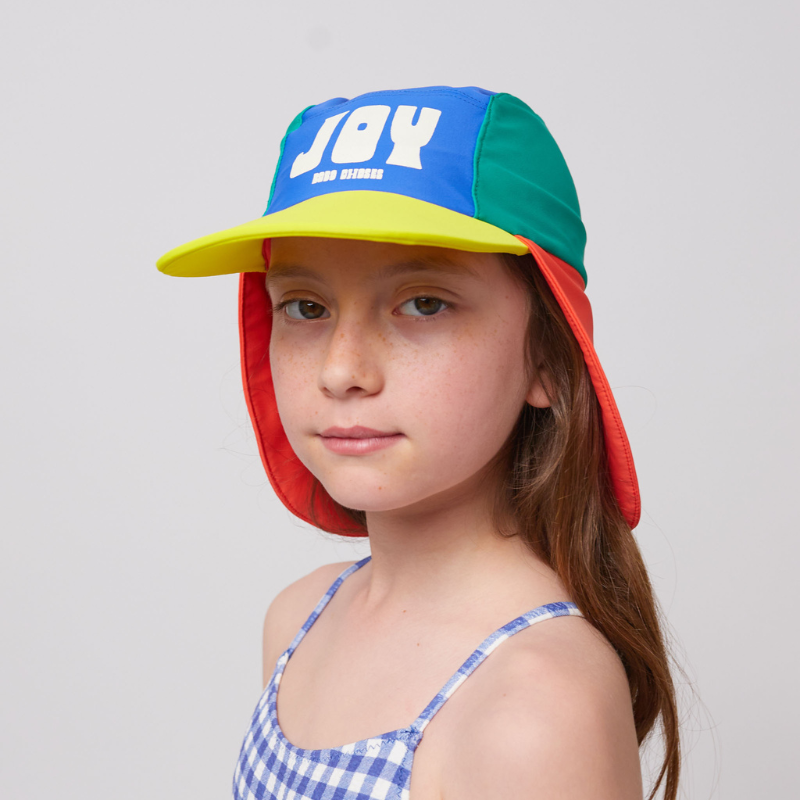 Joy color block swim cap | Kinder Bademütze Joy color block swim cap | Kinder Bademütze