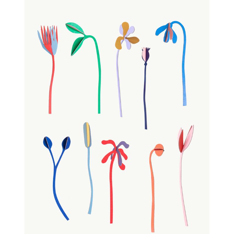 Studio Roof Deluxe Bouquet Set of 10 Flowers | Steckblumen