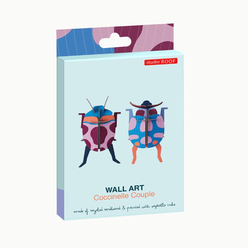 Small Insects Coccinelle Couple | Wand Dekoration