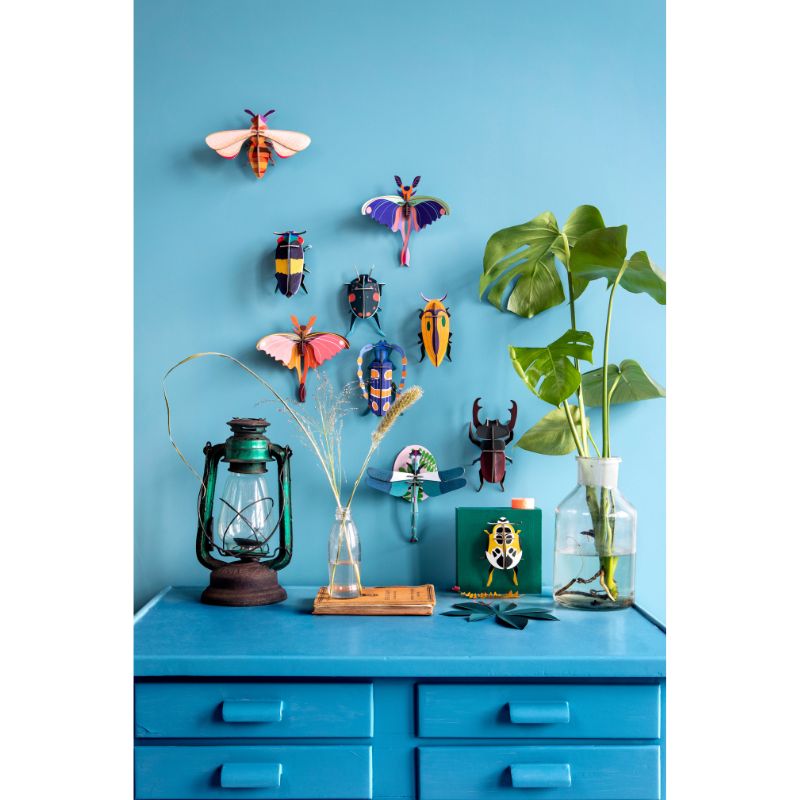 Studio Roof Small Insects Rosalia Beetle | Wand Dekoration
