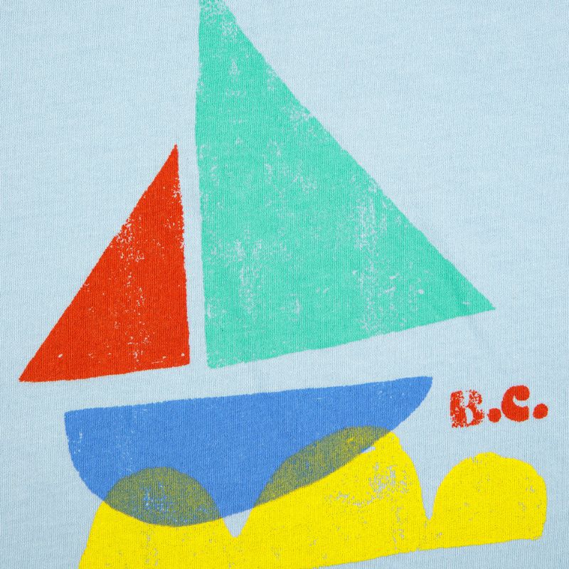 Bobo Choses Multicolor Sail Boat T-Shirt | Baby T-Shirt
