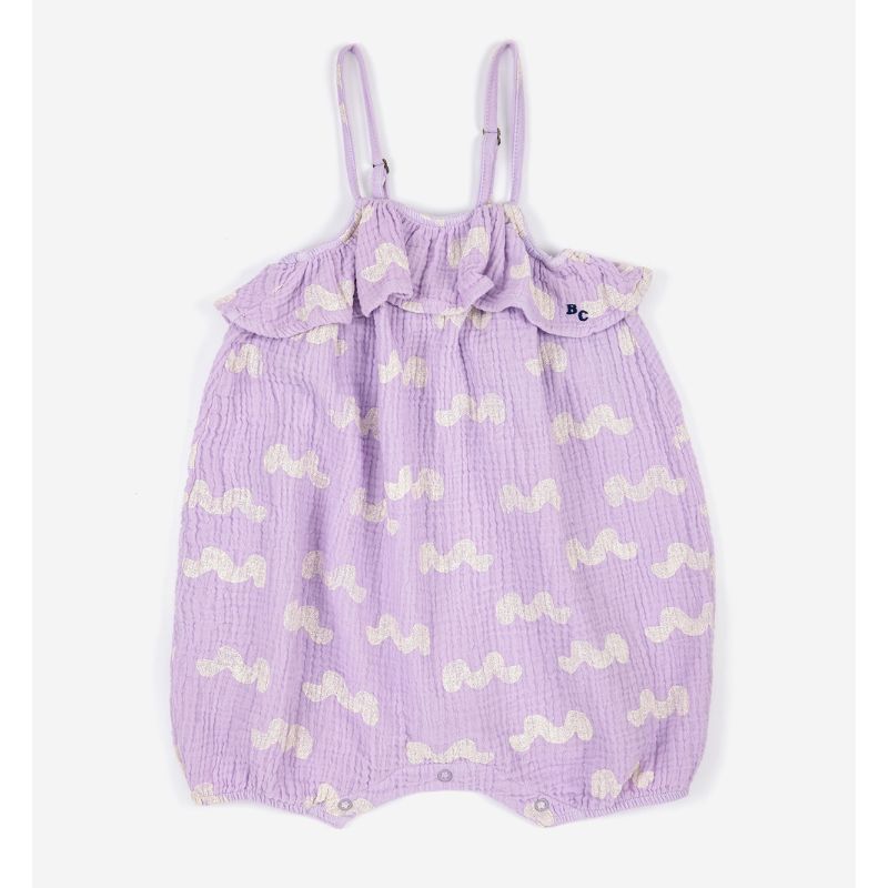 Waves All Over Romper | Baby Strampler