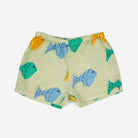 Multicolor Fish All Over Woven Shorts | Baby kurze Hose