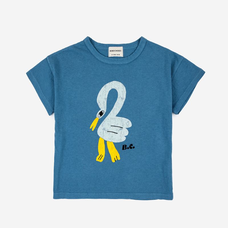 Bobo Choses Pelican T-Shirt | Kinder T-Shirt