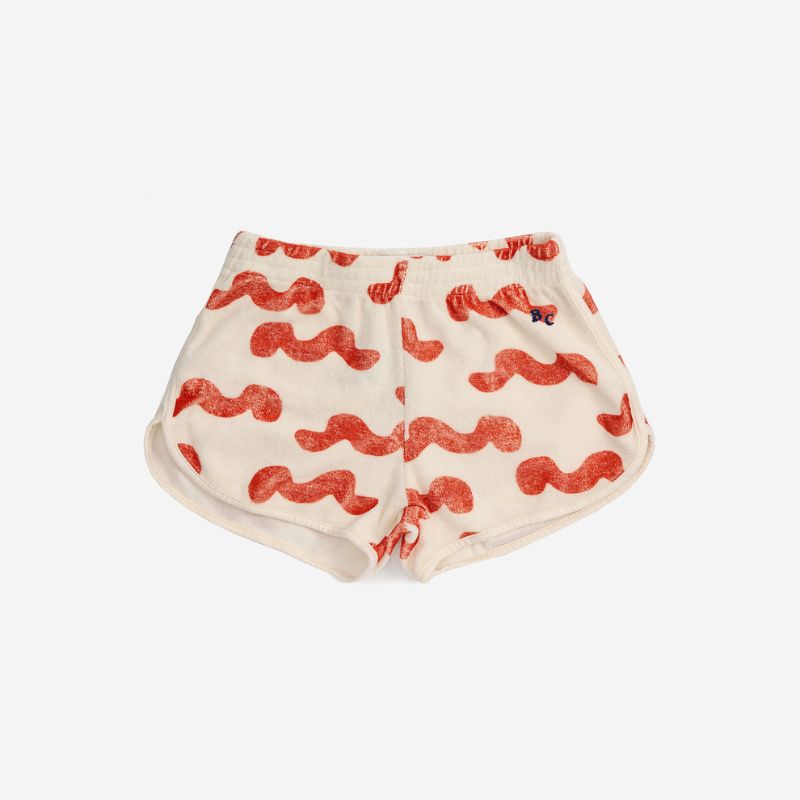 Bobo Choses Waves All Over Terry Shorts | Kinder Shorts