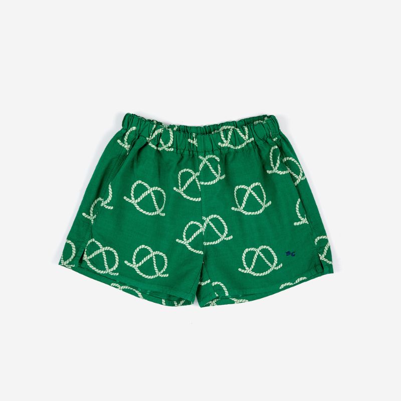 Bobo Choses Sail Rope All Over Woven Short | Kinder Shorts