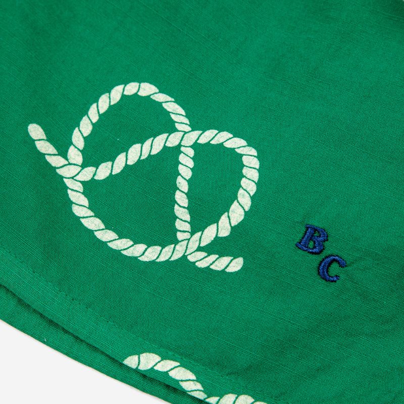 Bobo Choses Sail Rope All Over Woven Short | Kinder Shorts
