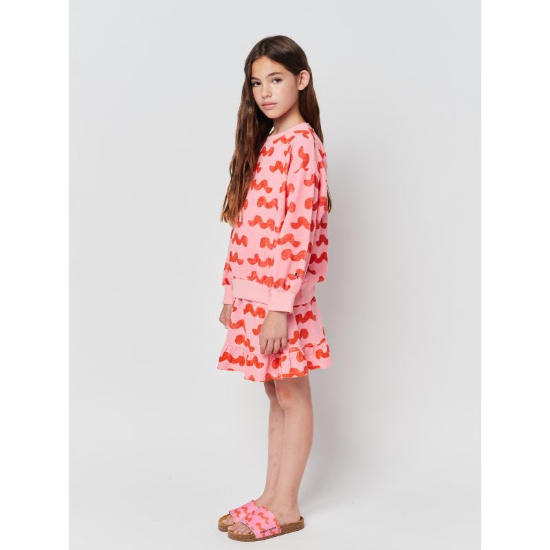 Bobo Choses Waves All Over Skirt | Mädchen Rock
