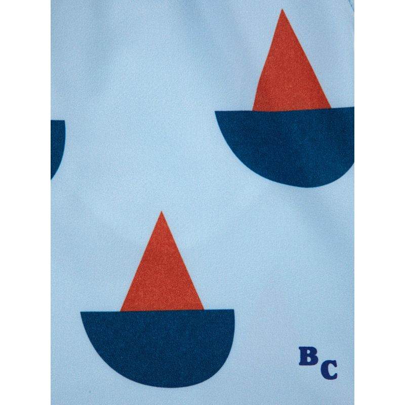 Bobo Choses Sail Boat All Over Swim Bermuda Shorts | Kinder Badehose