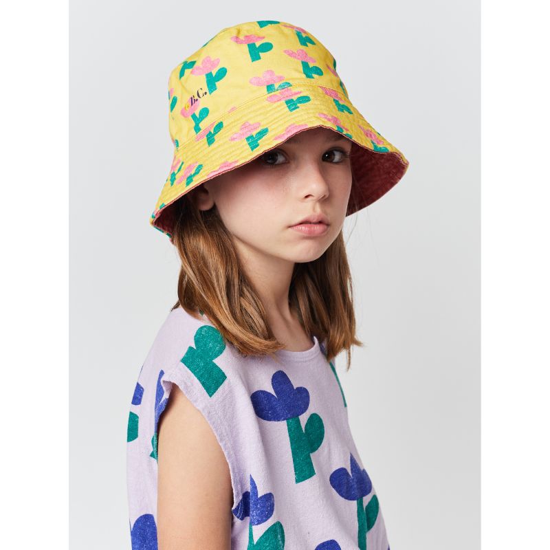 Bobo Choses Sea Flower Reversible Hat | Kinder Sonnenhut