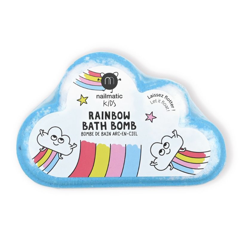 Nailmatic Rainbow Bath Bomb | Kinder Badebombe