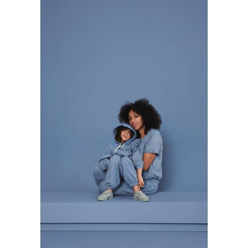Gray Label Hoodie | Kinder Kapuzenpullover lavender