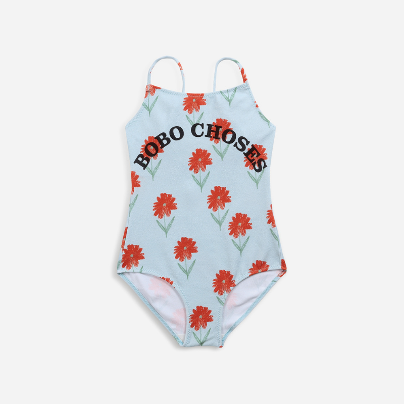 Bobo choses petunia all over swimsuit Bio Madchen Badeanzug HeyJune