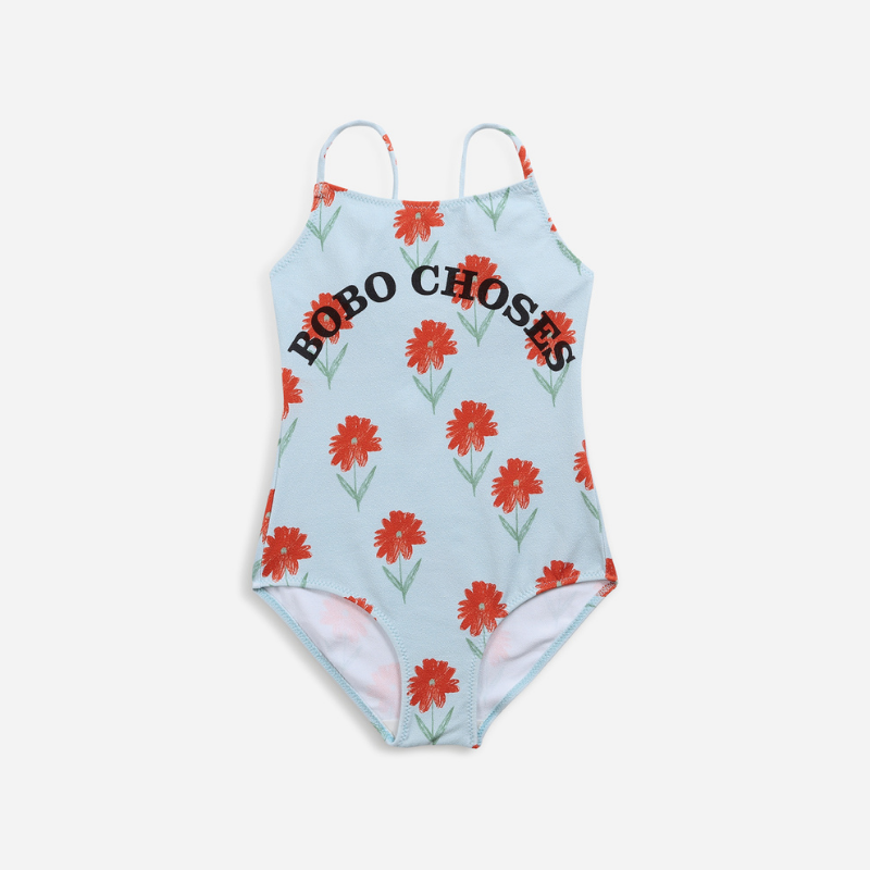 Bobo choses petunia all over swimsuit | Bio Mädchen Badeanzug