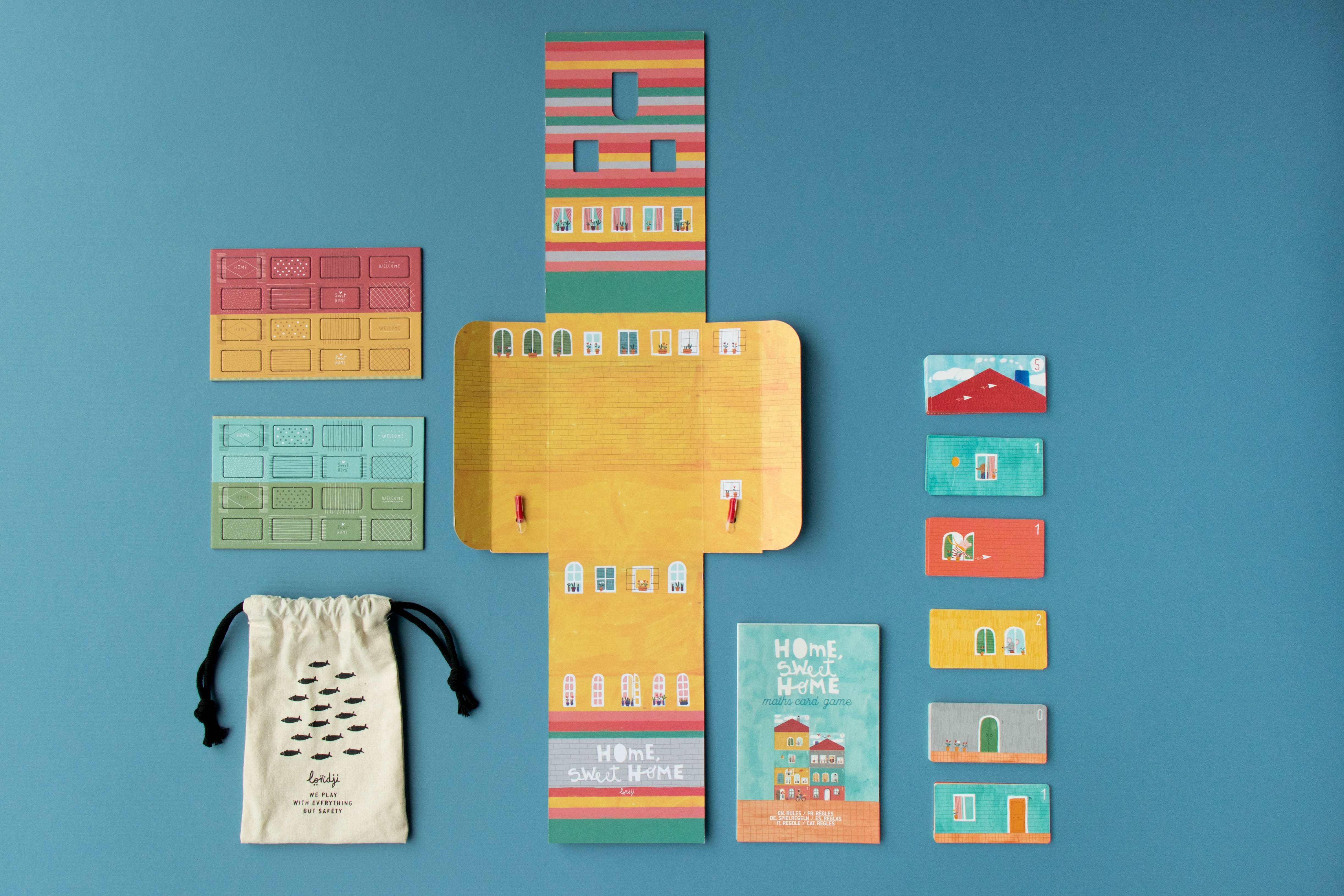 HeyJune Concept Store - 🌿 Kartenspiel zum Rechnen lernen von Londji - HOME SWEET HOME