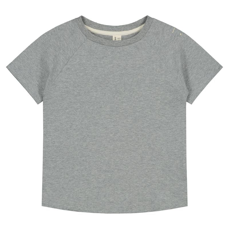 Gray Label Crewneck Tee | graues T-Shirt Kinder