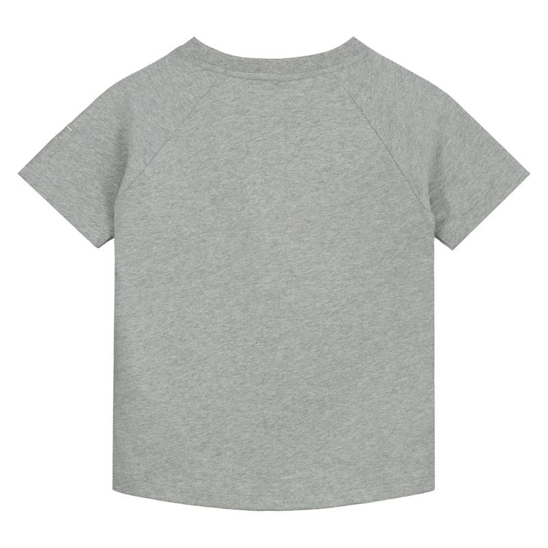 Gray Label Crewneck Tee | graues T-Shirt Kinder von hinten