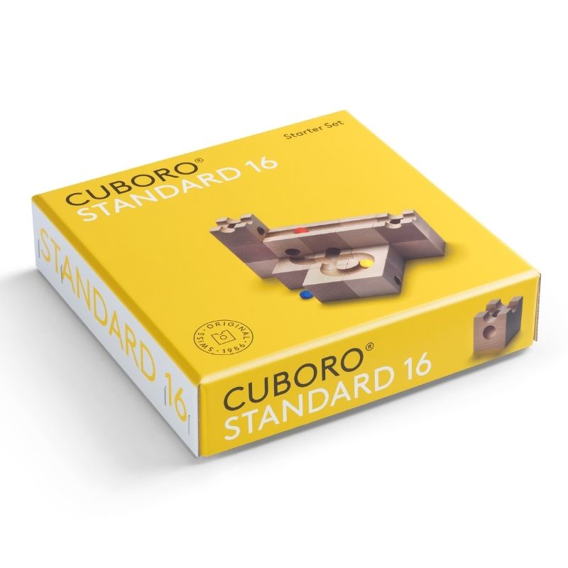 Cuboro Standard 16 | Kleinkind Murmelbahn