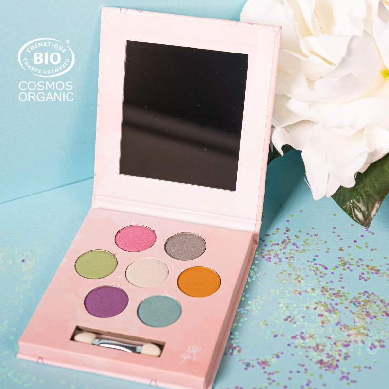 Namaki My Secret Play Makeup | Bio Kinder Lidschatten Set mit Glitzer