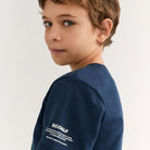 Detail Ärmel Ecoalf Minalf T-Shirt Boys | Kinder T-Shirt