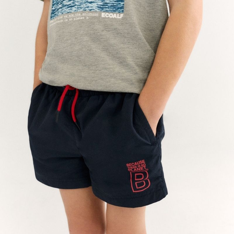 Detailansicht Ecoalf Dolphinalf Swimsuit Boys | Kinder Badehose