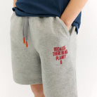 Detailansicht Ecoalf Shortalf Shorts Boys | Kinder kurze Hose grau