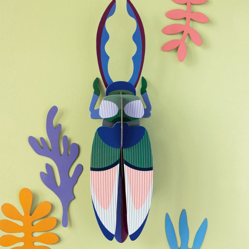 3D Hirschkäfer | Wand Dekoration