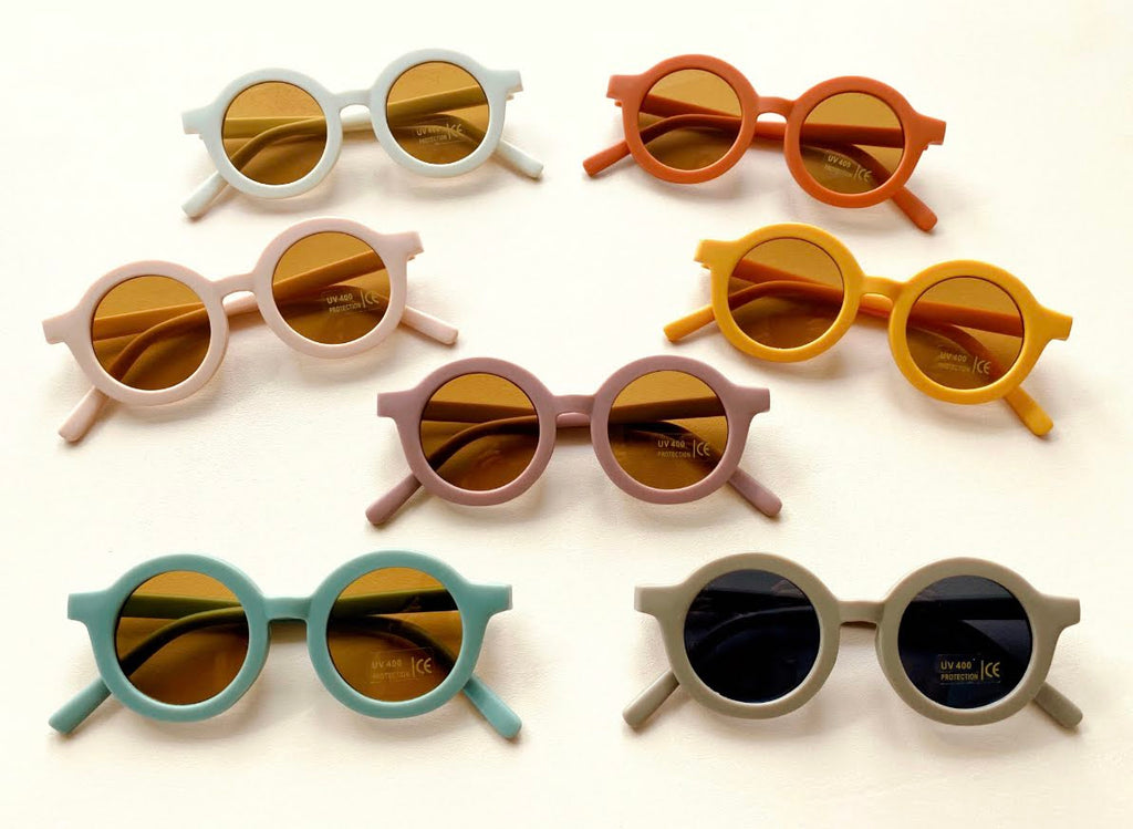 🌿 Sonnenbrille für Kinder von Grech & Co. - rot