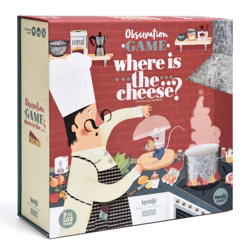 Londji WHERE IS THE CHEESE? | Entdeckungsspiel