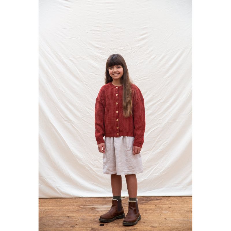 Mädchen in Nico Cardigan | Kinder Strickjacke